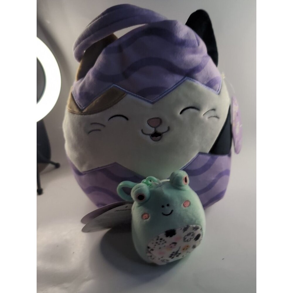 Squishmallows Easter Basket 12" Cam The Cat  Stuffed Animal Plush Toy 12in Fritz
